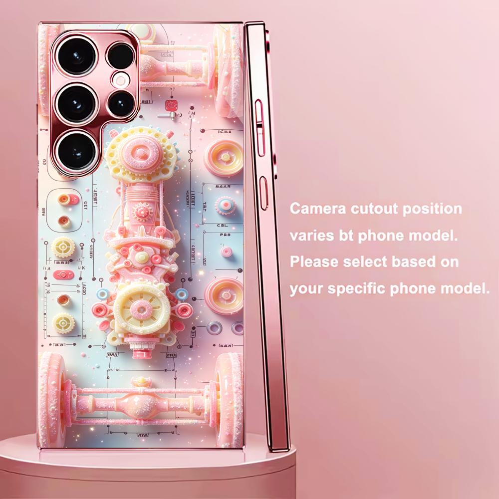 Phone Cases Quad Lock - Pink Candy Mechanische Handyhülle S26 Ultra