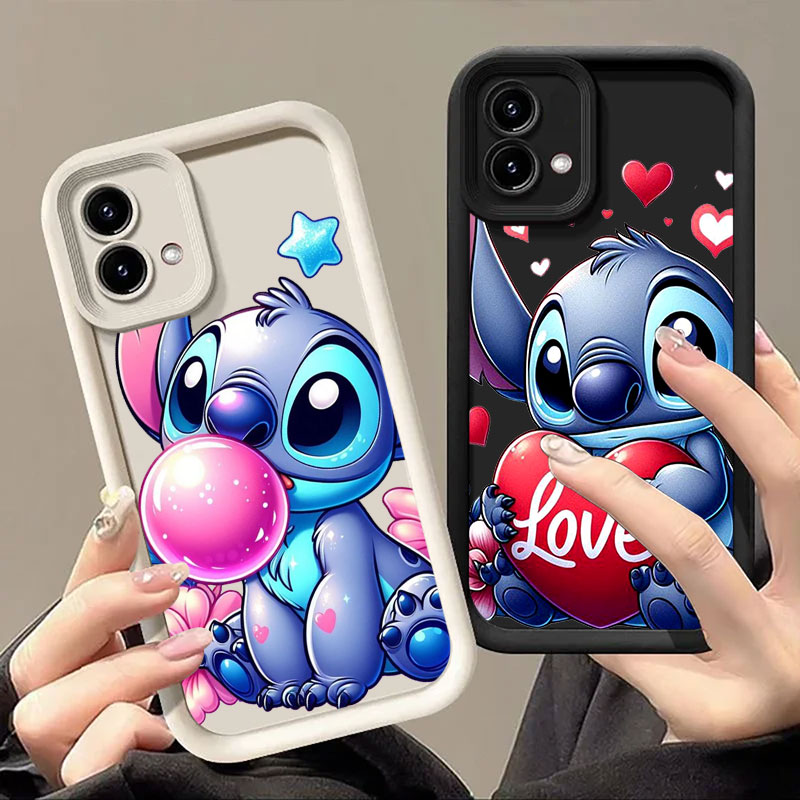 Phone Cases Motorola - Niedliche Stitch Love Handyhülle für Motorola