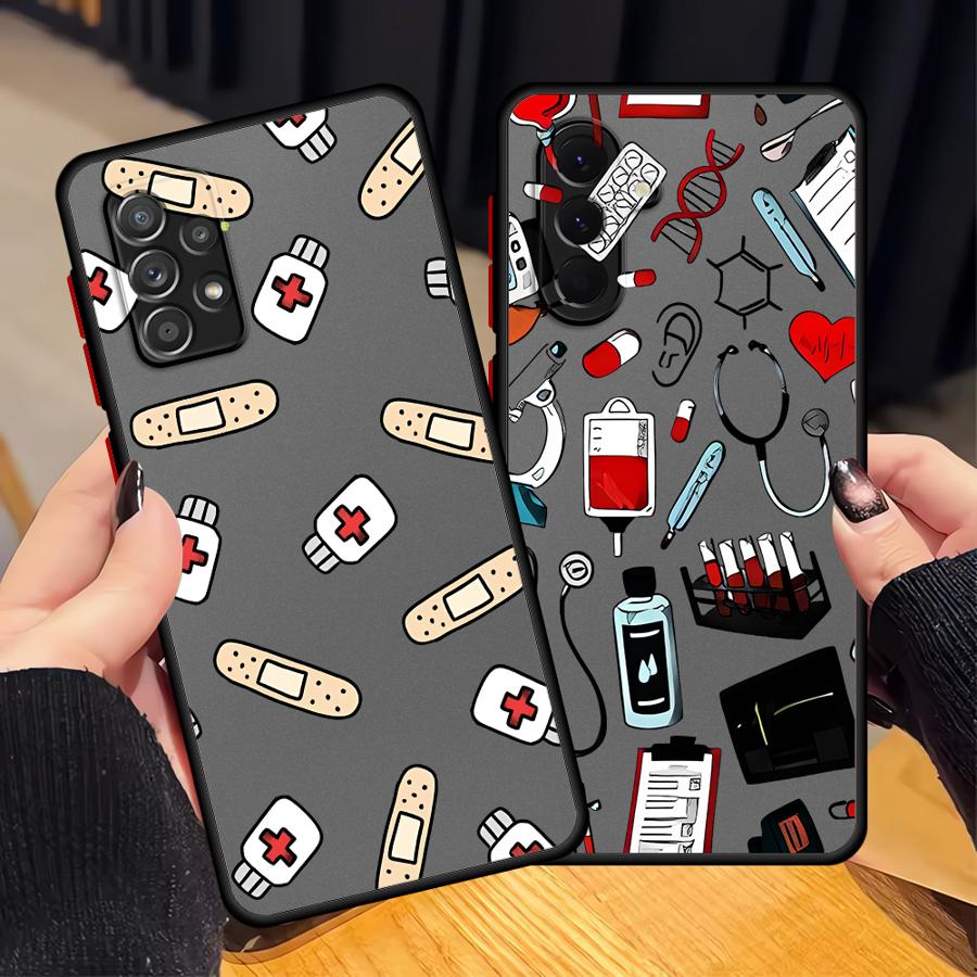 Phone Cases Galaxy A17 - Coole Krankenschwester-Medizintasche für Samsung Galaxy A14