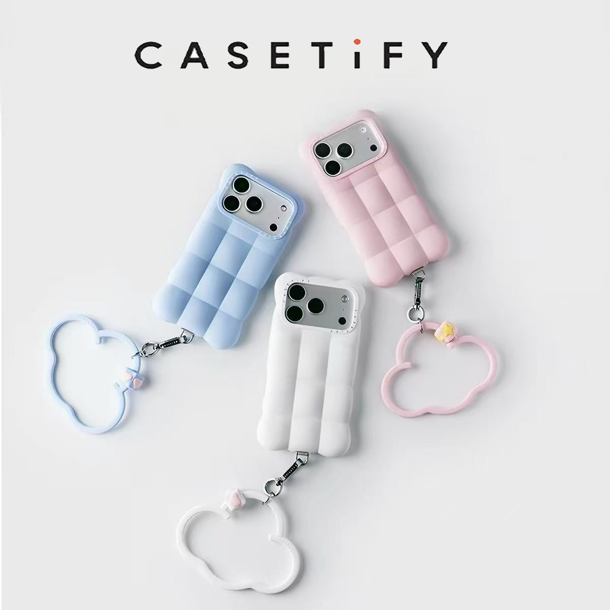 Phone Cases Rubber - CASETiFY Cloud Series Silikon-Handyhülle für iPhone