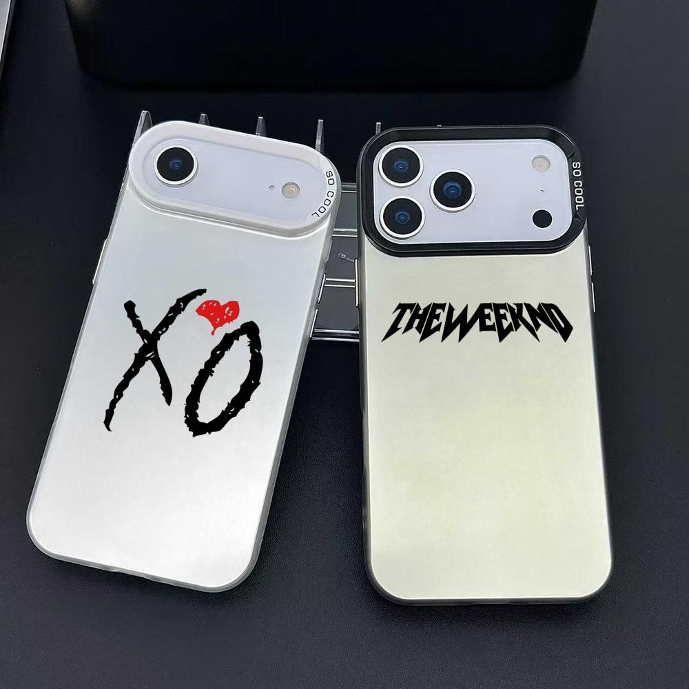 Phone Cases Iphone 16 Pro Max - Rapper-Sänger The Weeknd Handyhülle für iPhone