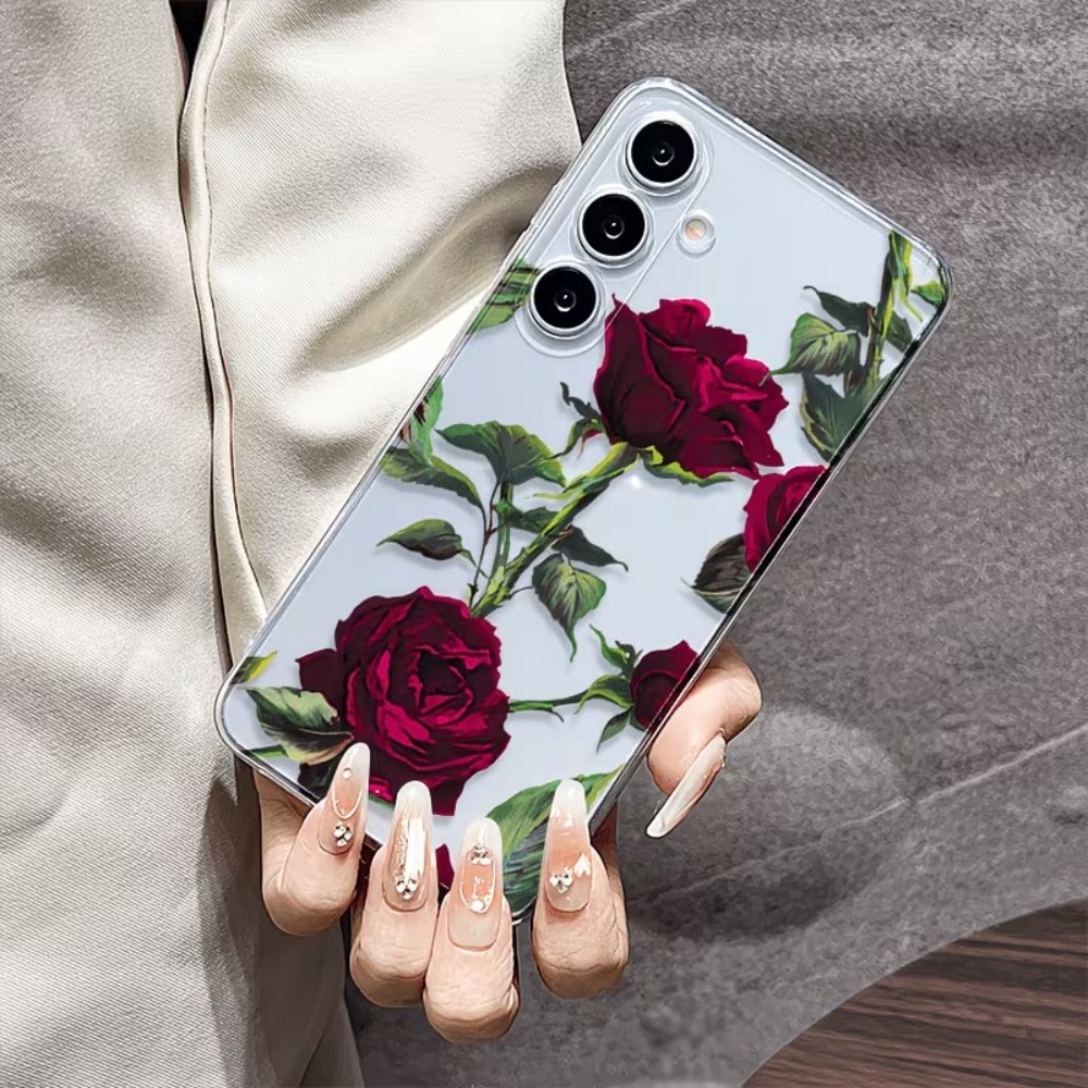 Ästhetische Rote Rosen Blumen  – Phone Cases Aesthetic Bewertung und Preis