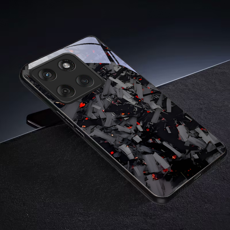 Dark Fragmented Embers Schwarz – Phone Cases Motorola Bewertung und Preis