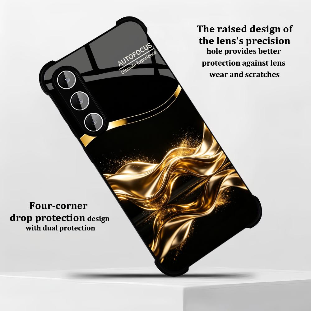 Luxuriöse Metallisch-Goldene B – Phone Cases Quad Lock Bewertung und Preis