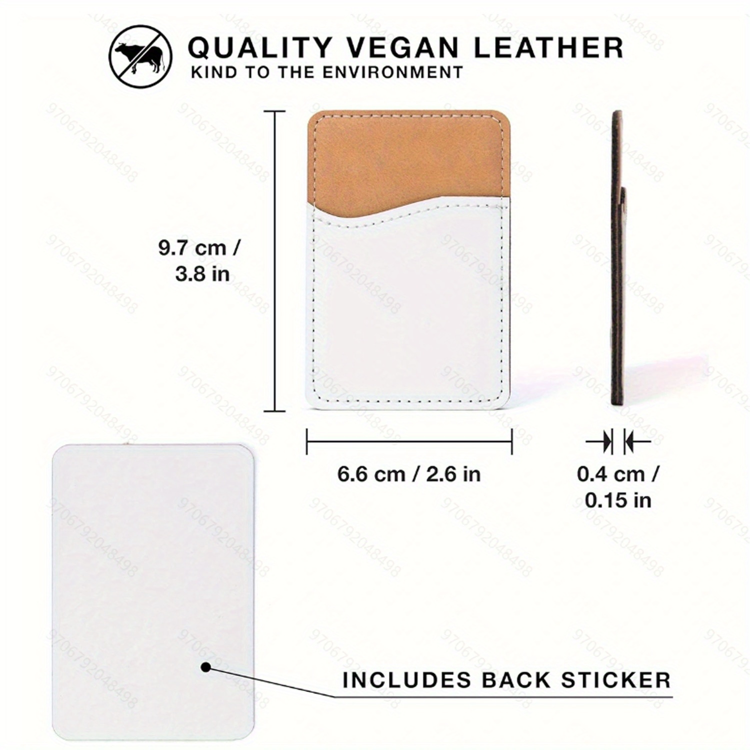 5/10 Stück Sublimationsrohling – Phone Cases With Wallet On Back Bewertung und Preis
