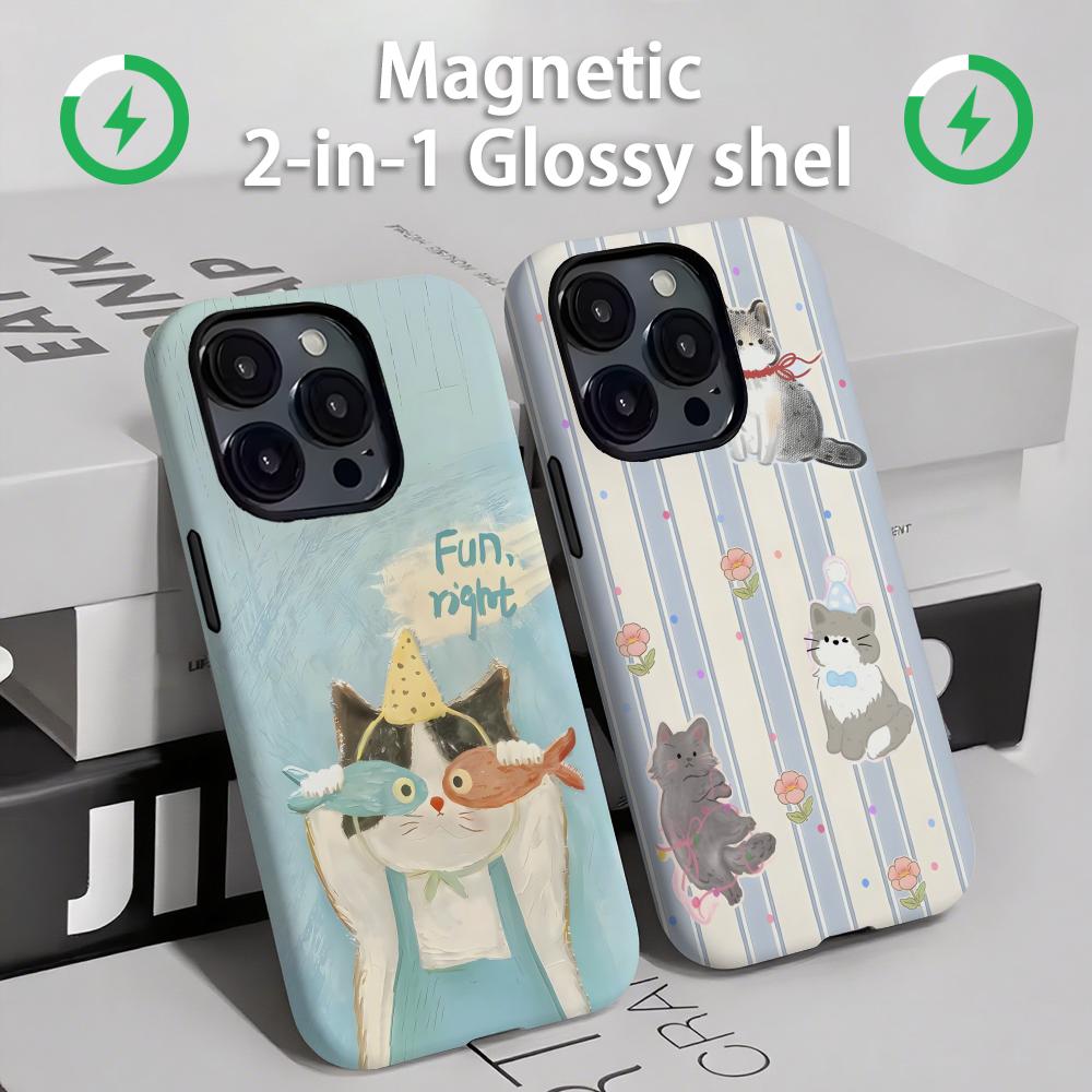 Niedliche Katzen und Hunde Han – Phone Cases Like Loopy Bewertung und Preis
