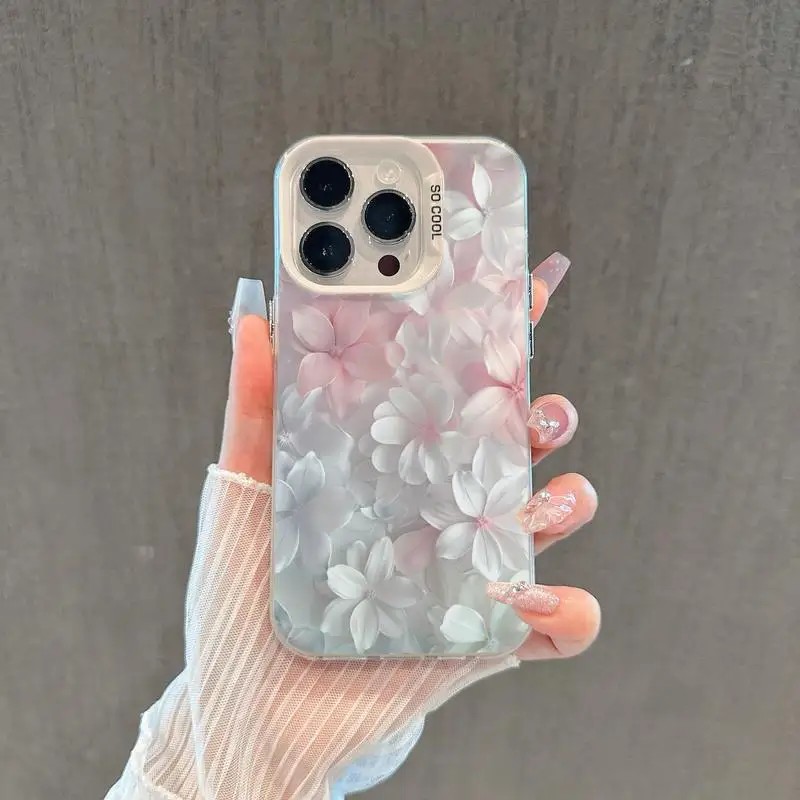 Rosa Blumen-Hülle für iPhone 1 – Phone Cases Pink Bewertung und Preis