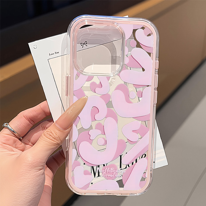 Transparente Handyhülle für iP – Phone Cases Pink Bewertung und Preis