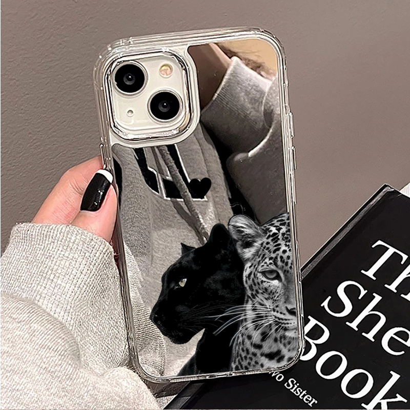 Modische Handyhülle mit schwar – Phone Cases Leopard Print Bewertung und Preis