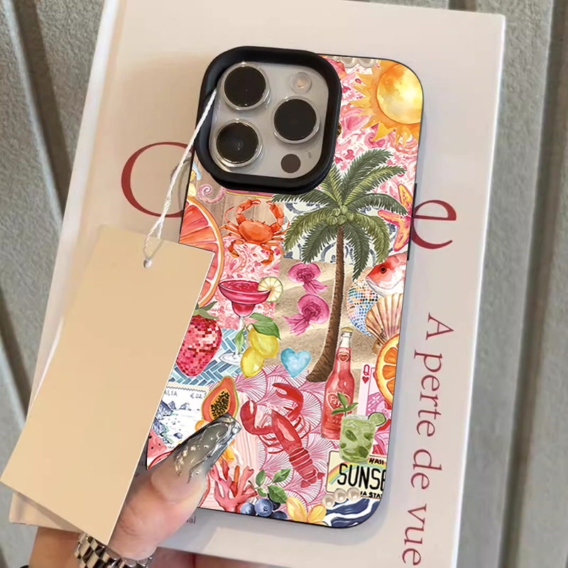 Sommer Strandparty Collage-Mus – Phone Cases Beach Bewertung und Preis